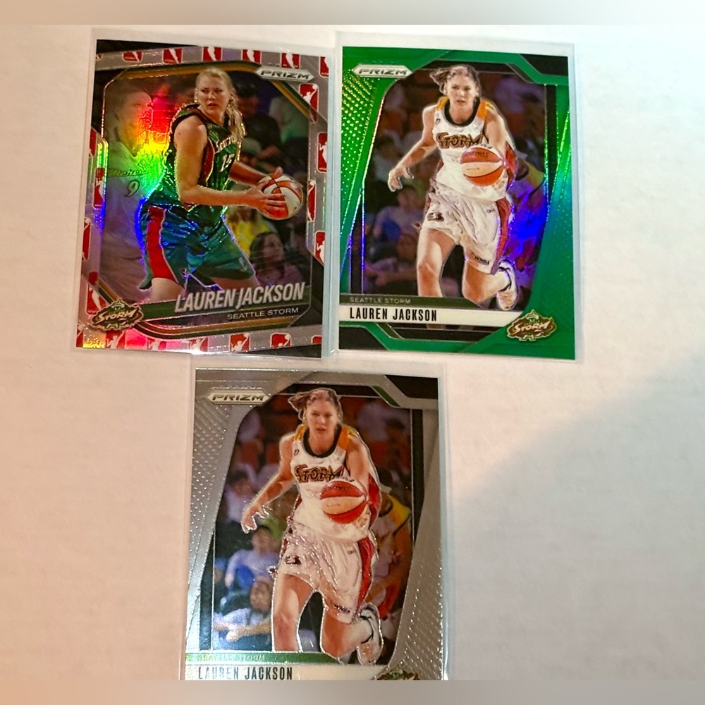Lauren Jackson Basketball Cards Seattle Storm